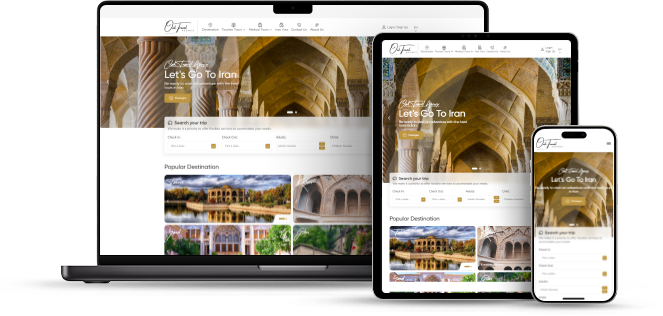 Oak Travel tourism website design